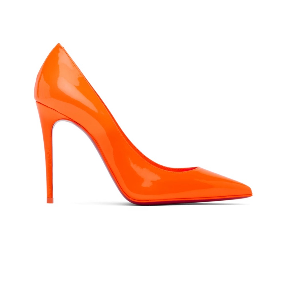 Christian Louboutin Shoes. Size 37. Color Orange.